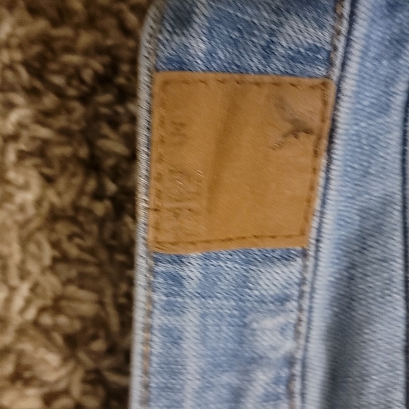 American Eagle Wash Color Ripped Style Skinny Jeans Size 00 - Picture 8 of 8